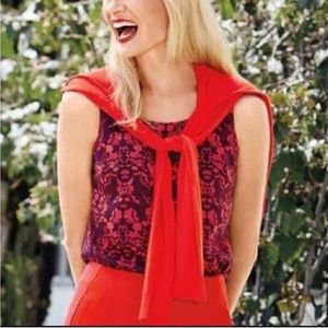 Cabi Cameo Plumb Top
Size Small
$30 shipped
EUC
Style #3258